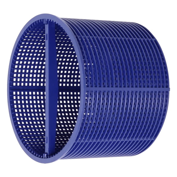 OUNONA Swimming Pool Pump Basket in Blue Plastic for Reliable Dirt and Debris Filtering