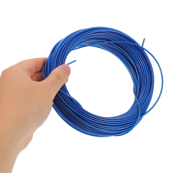 OUNONA Heavy-Duty Pool Cover Winch Kit with Stainless Steel Cable for Secure Winter Pool