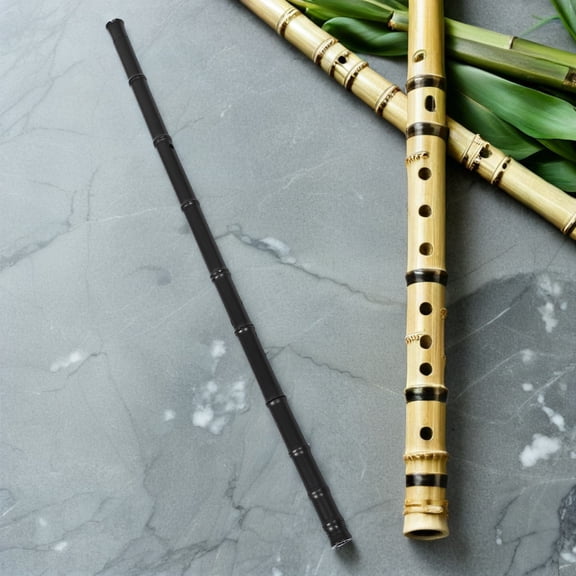 OUNONA Durable Resin Chinese Flute Key of G Vertical Woodwind Instrument for Beginner Music Lovers
