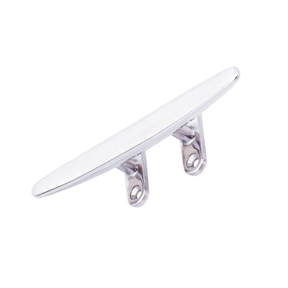 OUNONA Heavy Duty Stainless Steel Dock Cleats Plated for Secure Boat Rope Holding and Dock Anchoring