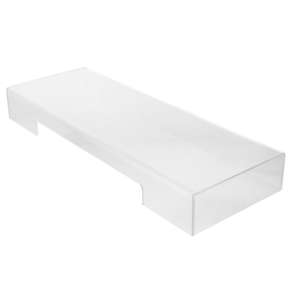 OUNONA White Acrylic Keyboard Cover, Transparent Protective Case for Keyboard, and Scratch-Resistant Guard