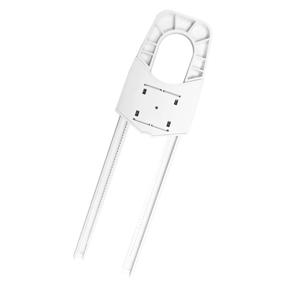 OUNONA White U Shape Plastic Cabinet Lock Durable Childproof for Home