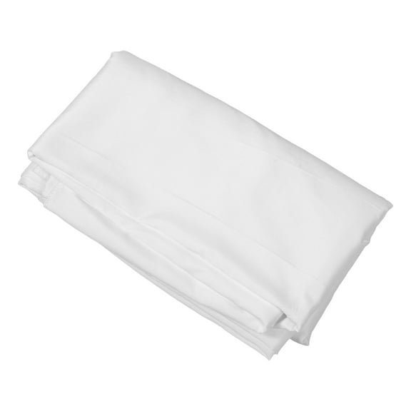 OUNONA Durable White Polyester Backdrop for Photography Wall Mount and Home Studio Background