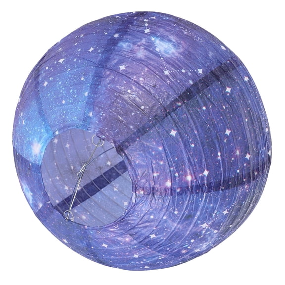 OUNONA Easy Assemble Paper Lantern for Party Decorations and Themed Hanging Ornaments