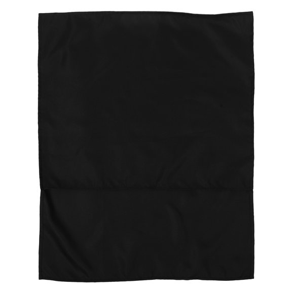 OUNONA Elegant Black Banquet Chair Back Sleeve with Anti Stain Oil Proof Cover for Commercial Dining