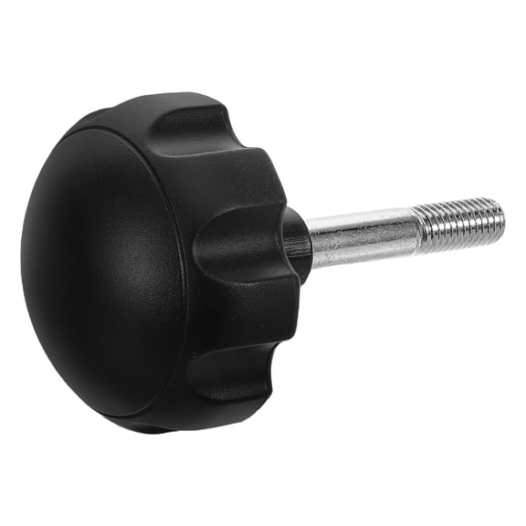 FOLOYORI Black Plastic Replacement Hand Knob for Exercise Bikes and Elliptical Machines Adjustment Parts