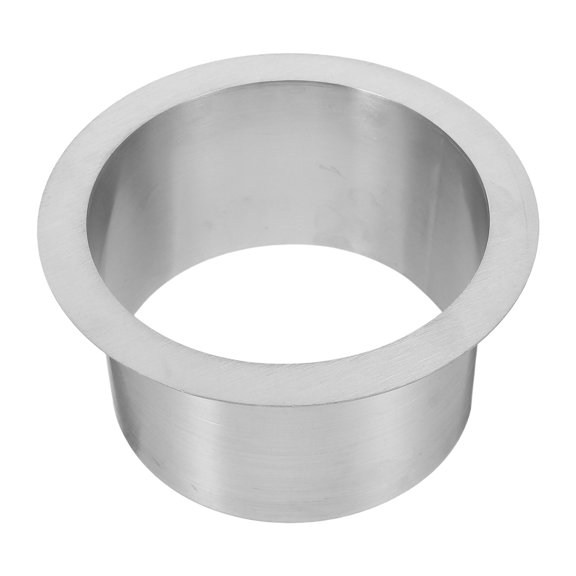 OUNONA Embedded Round Trash Chute for Waste Container Stainless Steel Metal Grommet