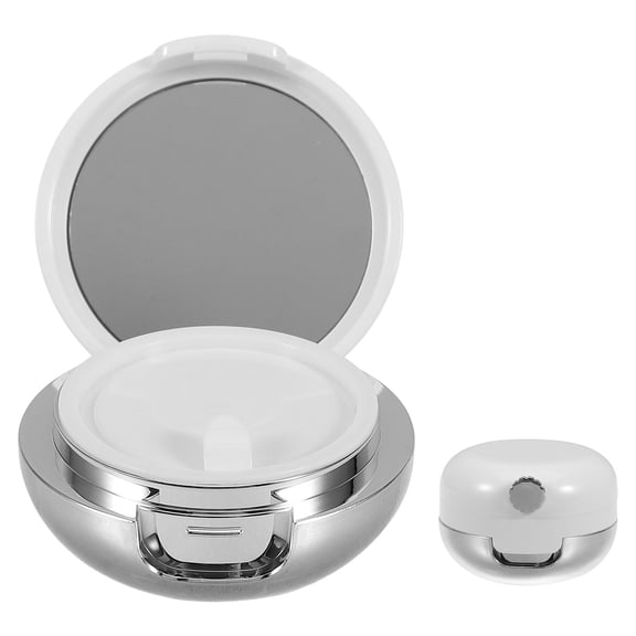 OUNONA  Empty Lip Gloss Container Depotting Makeup Containers Travel White