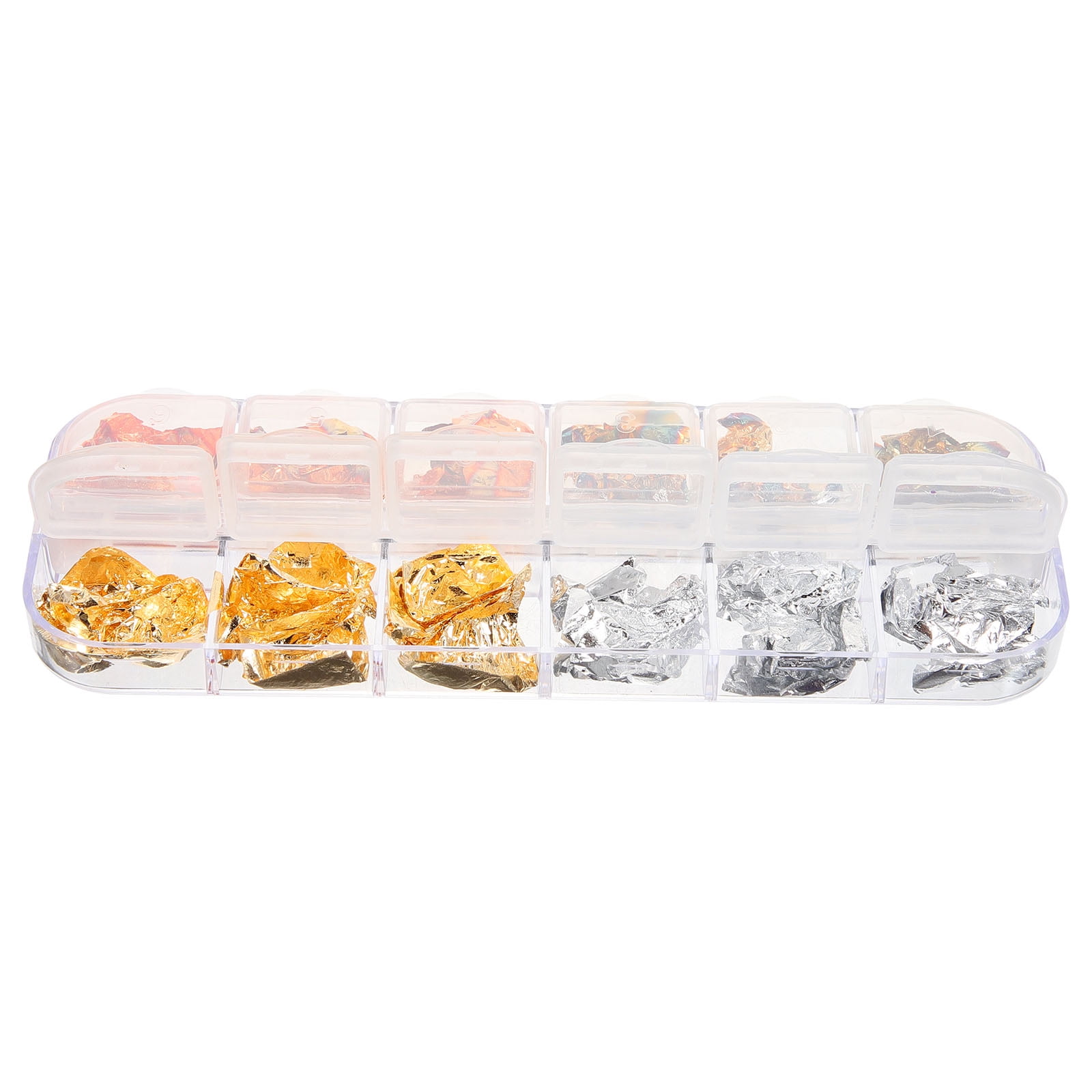OUNONA Epoxy Craft Filler with Tinfoil Material Assorted Color Safe and ...