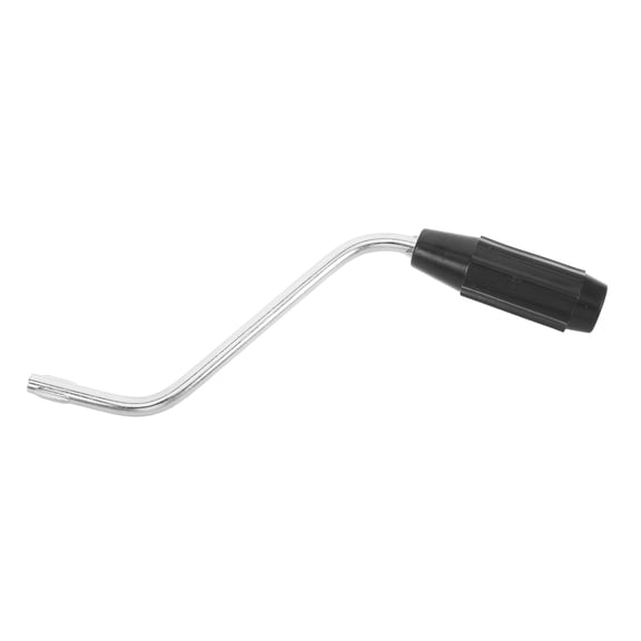 OUNONA Plated Stainless Steel Pasta Machine Handle with Comfortable Grip for Smooth and Consistent Dough Rolling