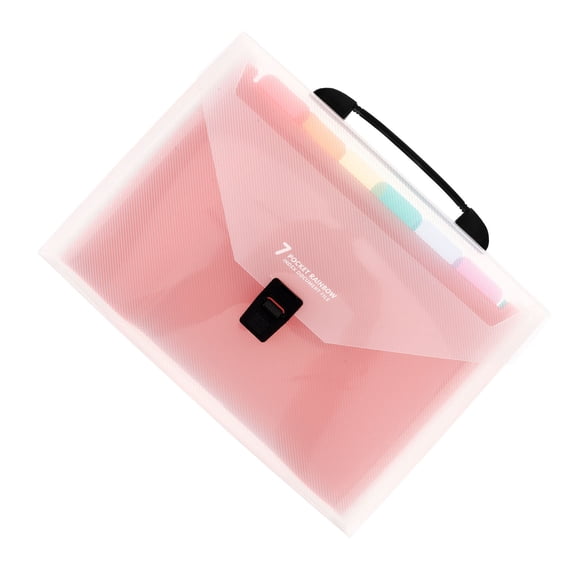 OUNONA Expanding File Folder Document Organizer Folder Receipt Storage Holder Office File Organizer