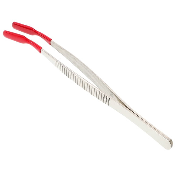 OUNONA Eyelash Pointed Tweezer Stamp Tweezers Miss Work 10.40X1.00X0.50CM