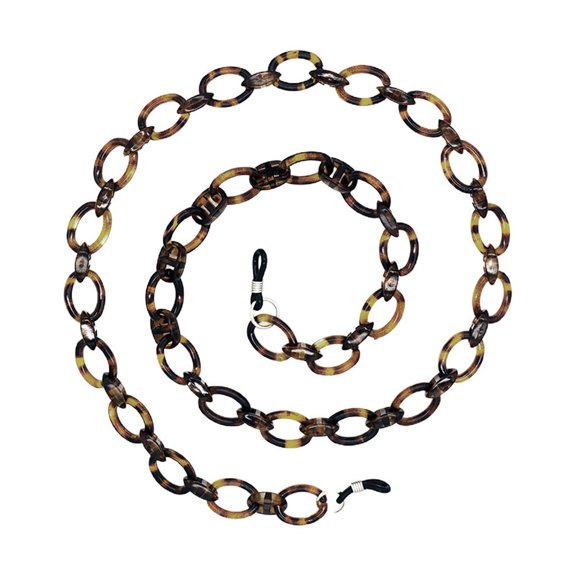 OUNONA Acrylic Eyeglasses Chain for Women, Stylish Glasses Holder Strap, 1 Set, Perfect Back to School Accessory