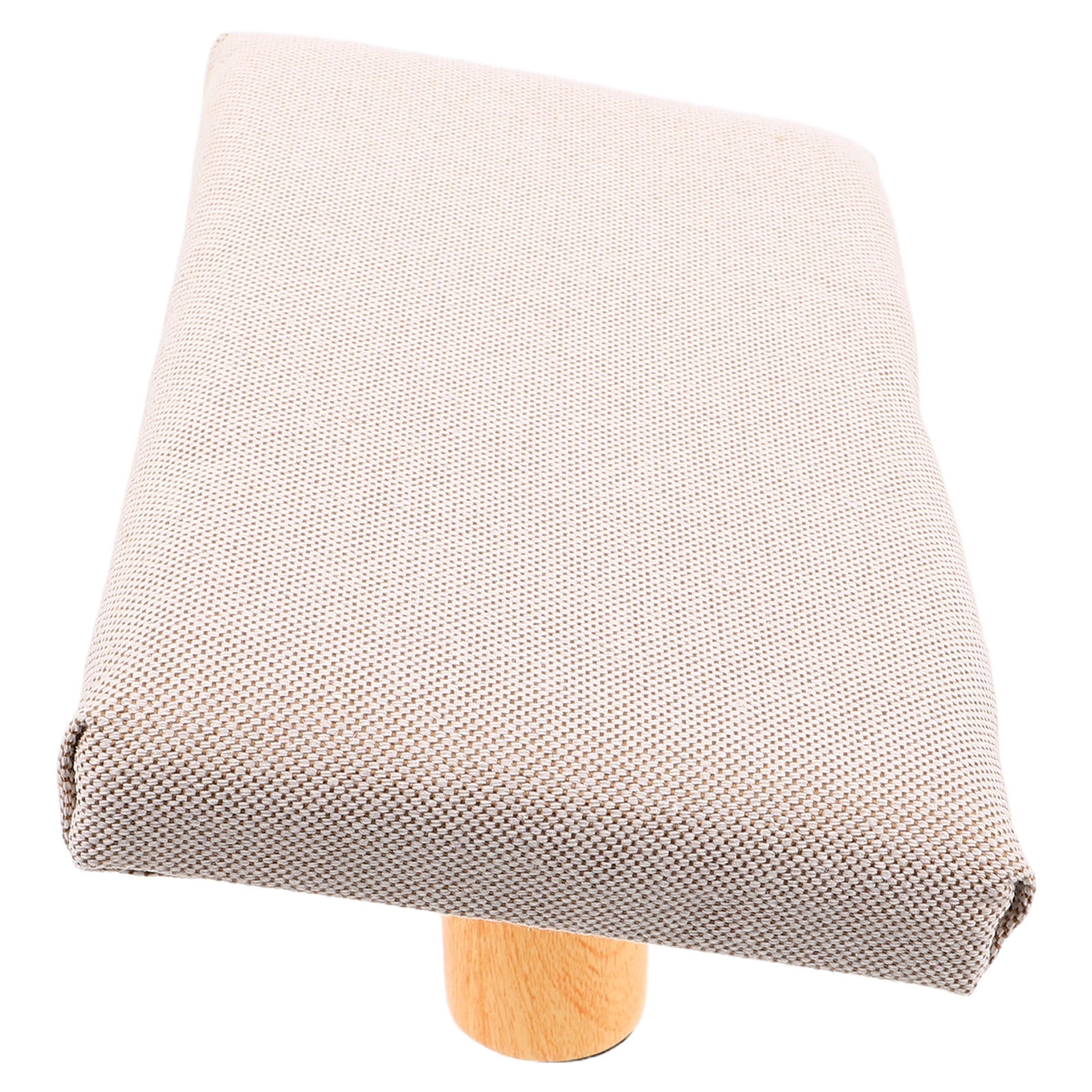 OUNONA FRCOLOR Portable Meditation Stool Wooden Kneeling Bench Yoga Meditation Seat Prayer Kneeler for Yoga Zen Practice Beige