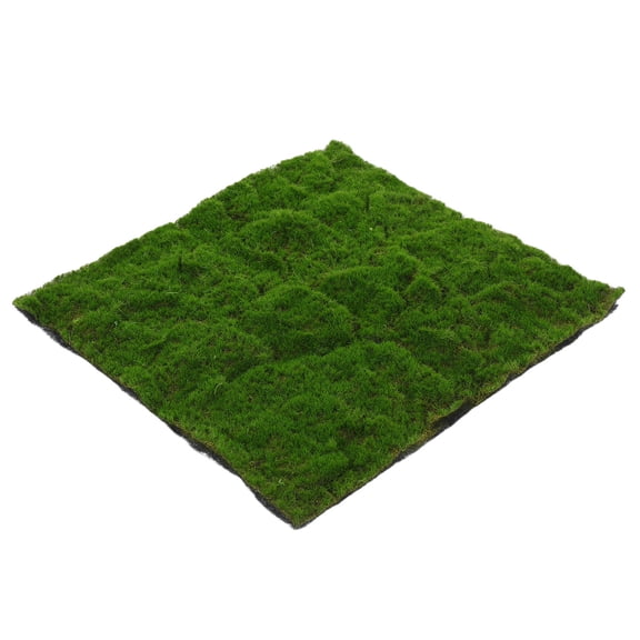 OUNONA  Fake Moss for Crafts Artificial Landscape Decorations Green