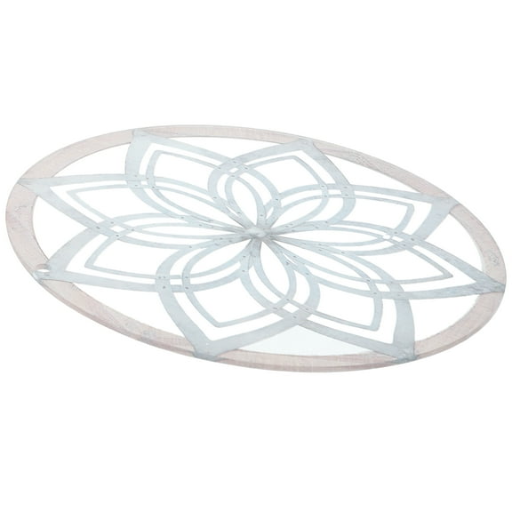 OUNONA Farmhouse Wall Decor Round Farmhouse Wall Art Decor Round Farmhouse Wall Hanging