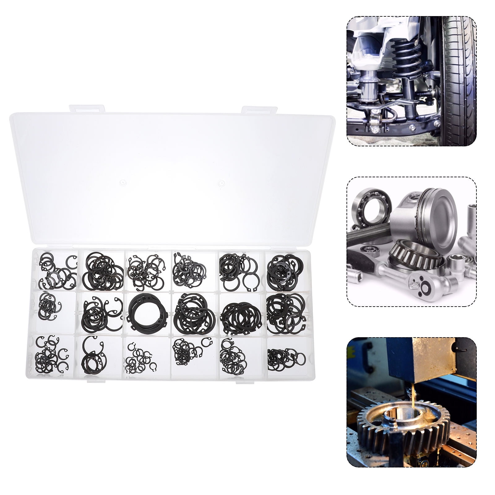 OUNONA Fastener Retaining Rings Fasteners External Circlip - Walmart.com