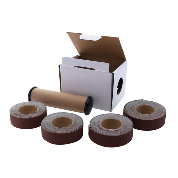 OUNONA Felt Cloth with Backing Sanding Paper Multi Abrasive Rolls