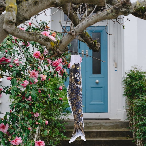 NUOLUX Outdoor Hanging Decoration Black 1Set For Patio Homeowners