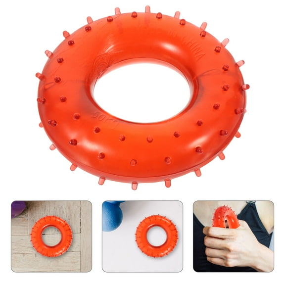 OUNONA Finger Exerciser Grip Strength Trainer Ring 2pcs Fitness Tool for Hand Exercise