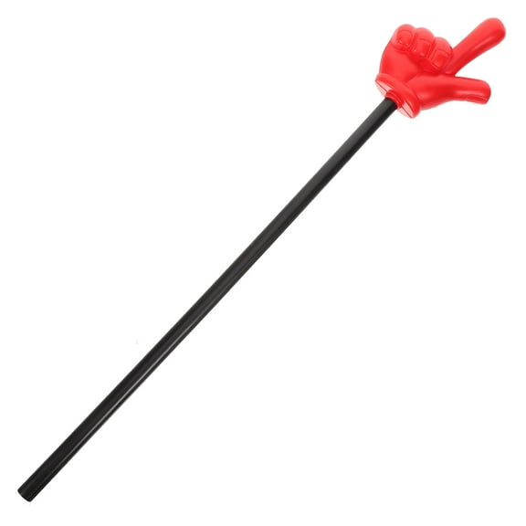 OUNONA Hand Pointer For Party Red Plastic 1Pcs ce Performance Supplies