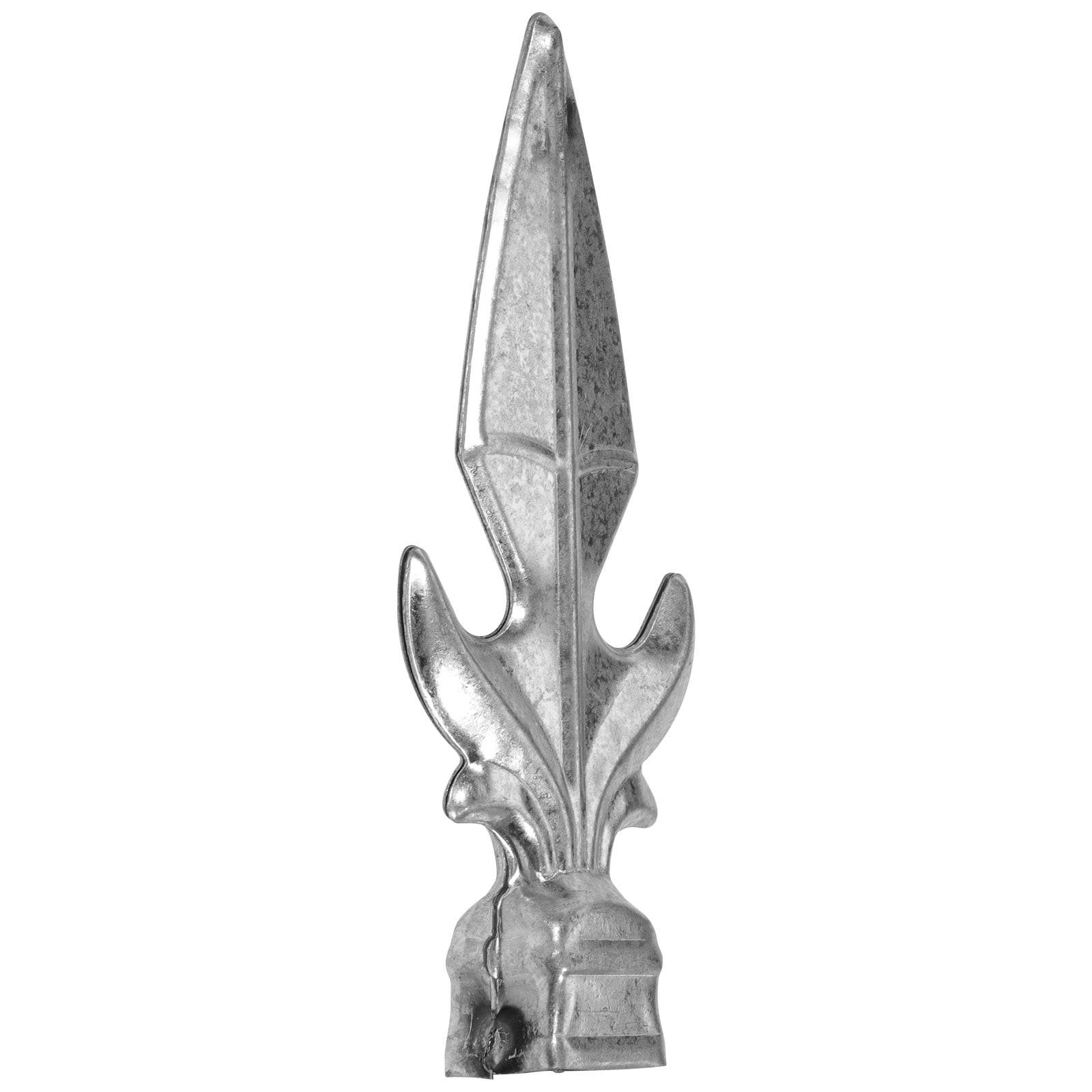 OUNONA Finial Post Tops Garden Fence for Deck Vinyl White Caps Hole Lights Outdoor Baby