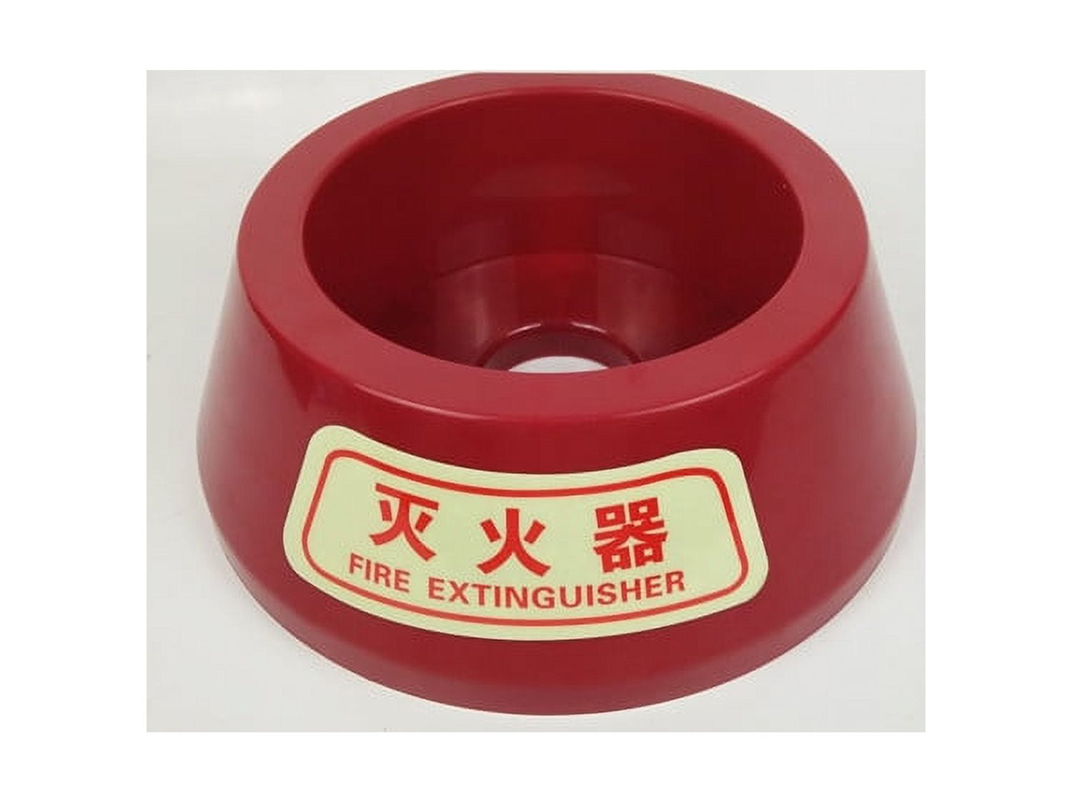 OUNONA Fire Extinguisher Base Metal Fire Extinguisher Bracket Floor