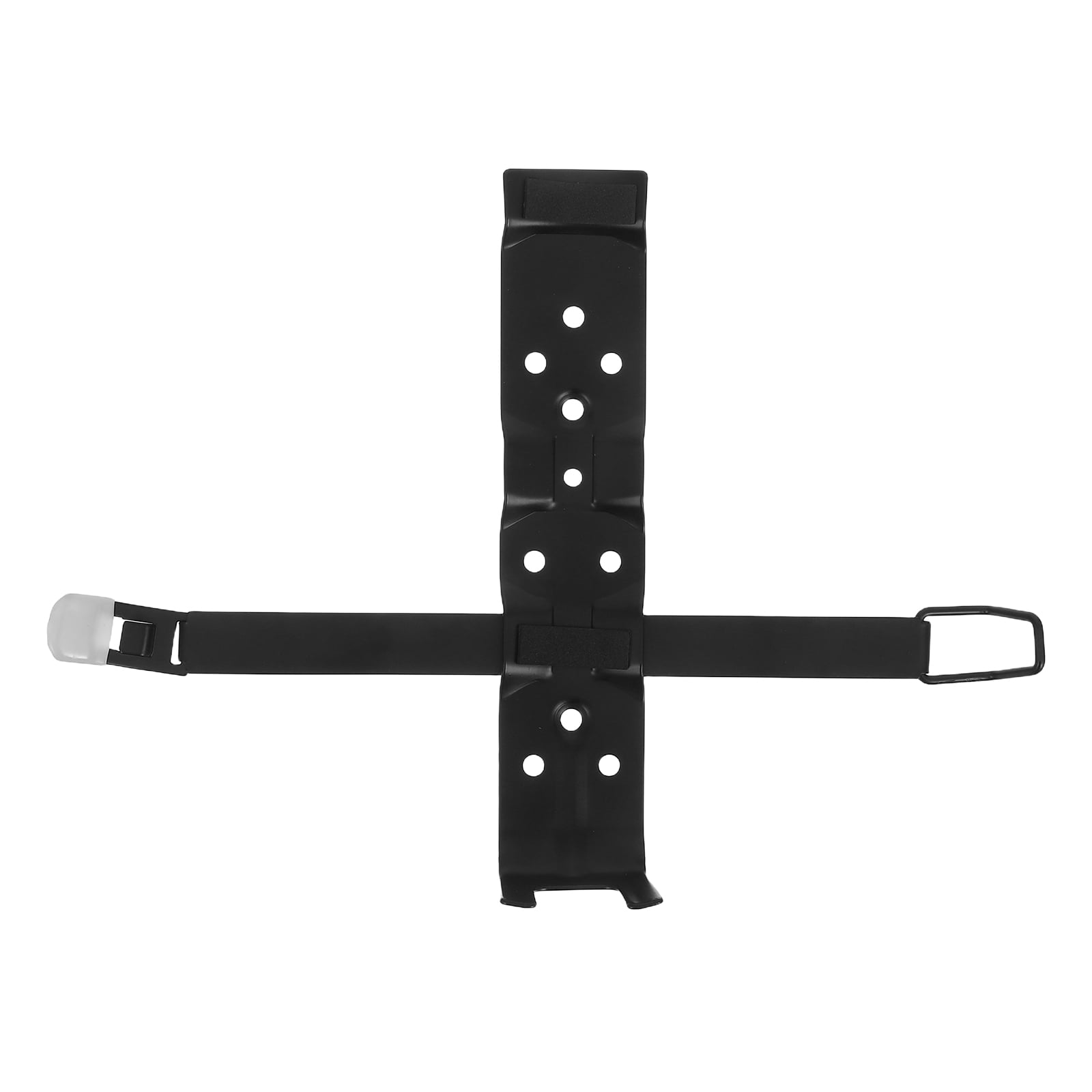 OUNONA Fire Extinguisher Wall Mount Boat Fixture Blind Plate Black
