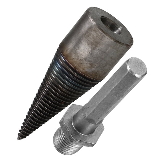 OUNONA Fire Wood Splitter 42mm Firewood Drill Bit Splitter Heavy Duty Log Splitting Drill Bit