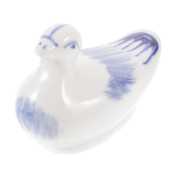 OUNONA Fish Tank Decorations Animal Duck Ornaments 6X4.5CM