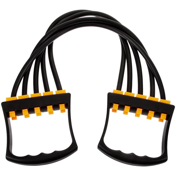 OUNONA Fitness Resistance Bands with Handles for Pulling, Sit-ups, and Strength Training Exercise Supplies