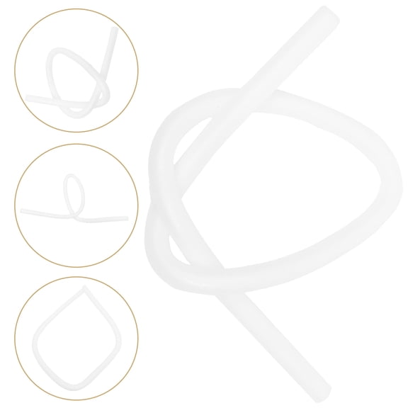OUNONA 1 Inch White Flexible Foam Backer Rod Strip for Gap Filling, Weatherproof Home Sealing and Insulation