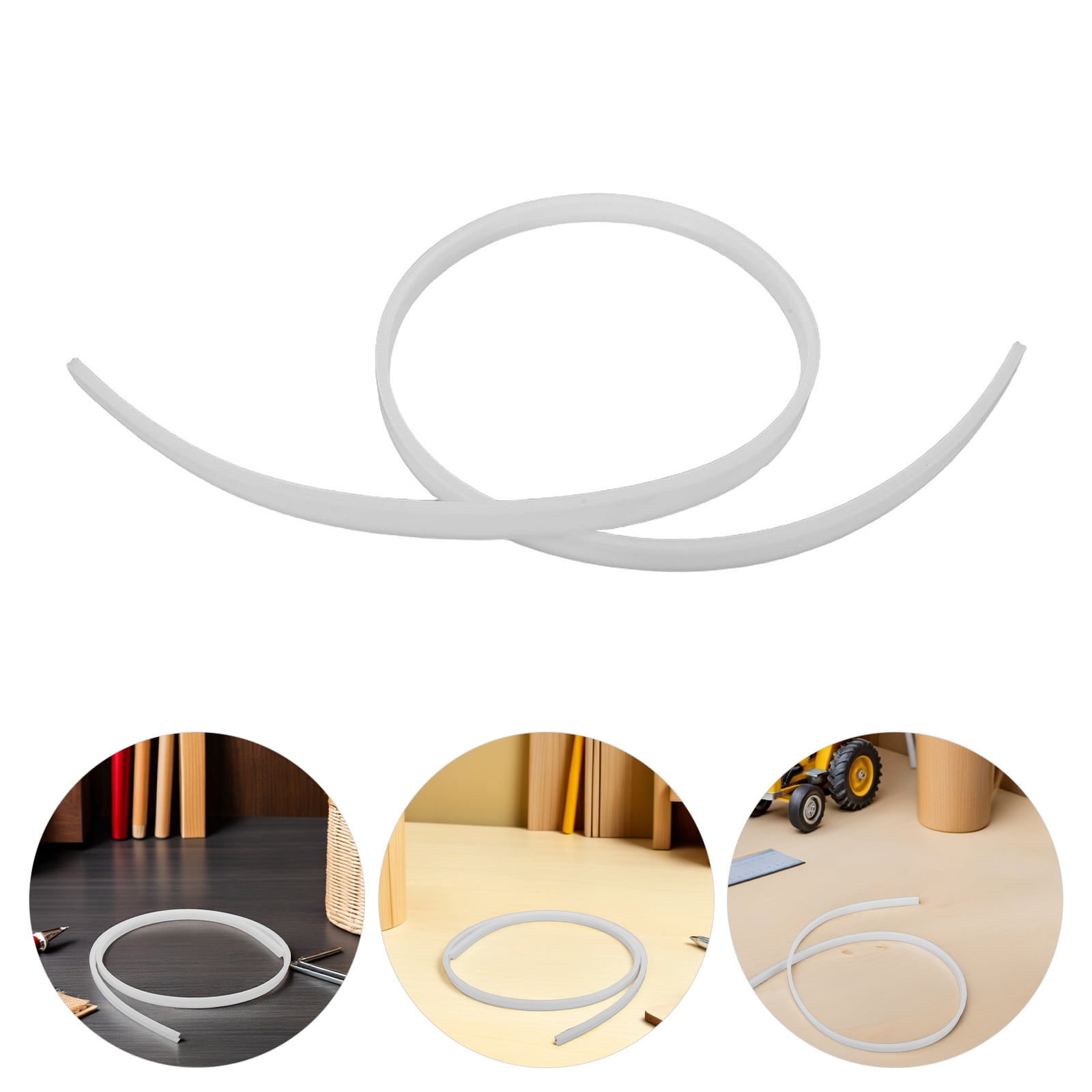 OUNONA Flexible LED Light Diffuser Channel PVC for Home Easy ...