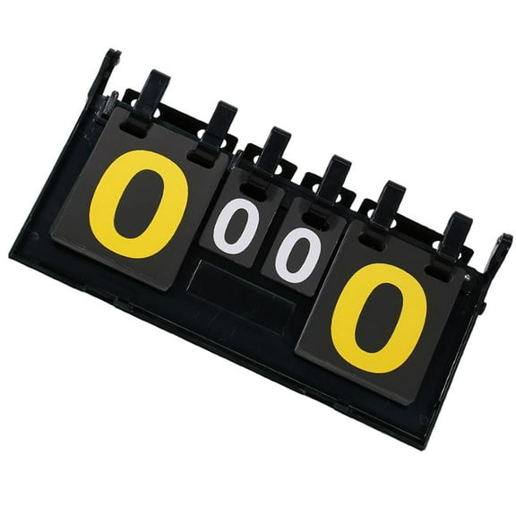OUNONA Portable Basketball Scoreboard, Sports Scorekeeper for Basketball Games, Easy-to-Use Manual Scoreboard for Sports Events