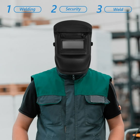 OUNONA Welding Welding Shield Black Lens Professionals 1Pack