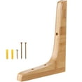 thumbnail image 1 of OUNONA Khaki Wall Mount Shelf Bracket, Multipurpose Floating Shelf Support Holder for Kitchen and Bathroom Storage, 1 of 8