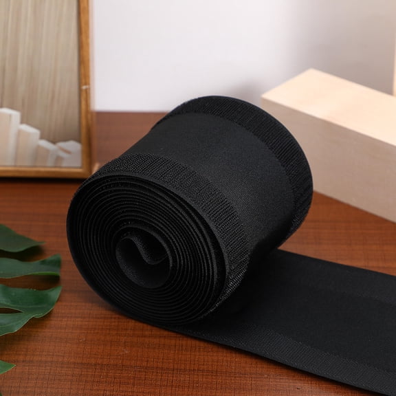 OUNONA Cable Protecter Black Tough Nylon Polyester for Home Floor Cover