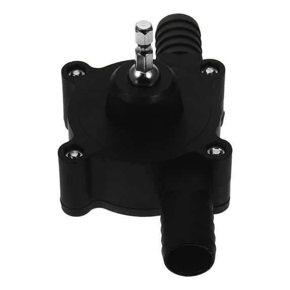 OUNONA Manual Water Pump Water Suction Pump Black Plastic 1Pcs