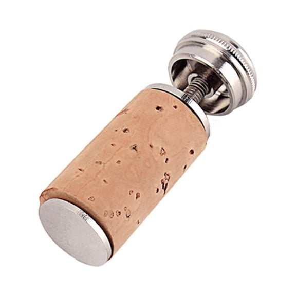 OUNONA Flute Repair Parts Replacement Flute Headjoint Cork Stopper Plug with Crown CF02