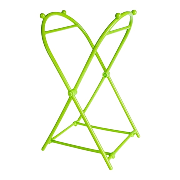 OUNONA Folding Garbage Bag Stand Rack for Home Lawn Work Recycling and Kitchen Storage
