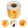 thumbnail image 1 of OUNONA  Fragile Name Small Size Stickers Coated Paper Label, 1 of 8
