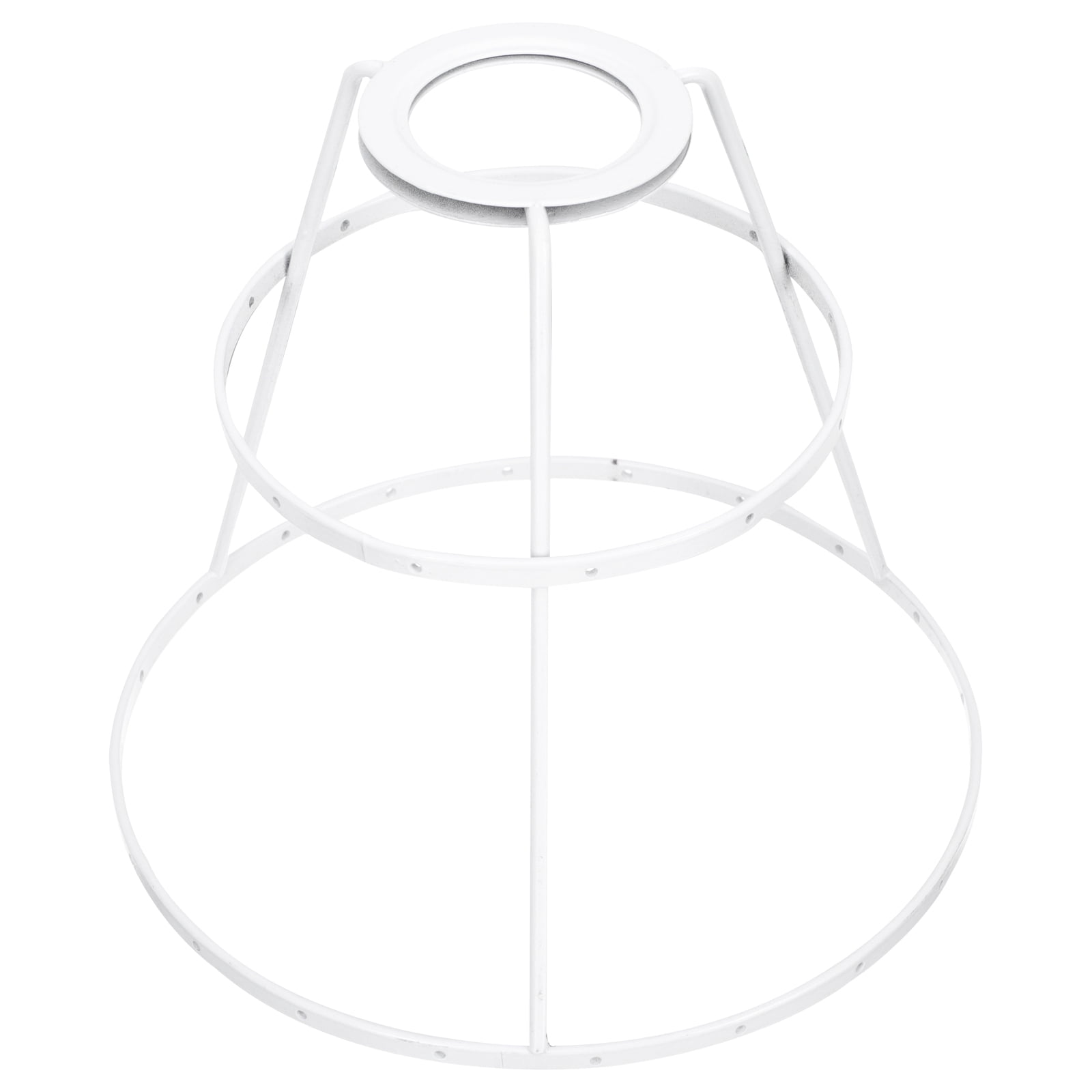 OUNONA Vintage DIY Lampshade Frame With Socket – Iron Wire Light Cage Guard For Wall, Desk & Pendant Lamps (Industrial Style)