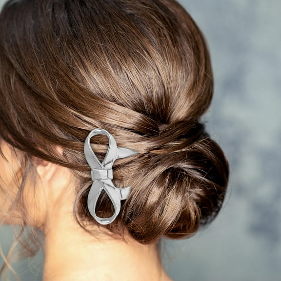 OUNONA French Hair Pins U-Shaped Hair Pins Bow Hairpins Styling Hair Clips Buns Hair Pins Sticks U-Shaped Wavy Hairpins Holiday Hair Accessories