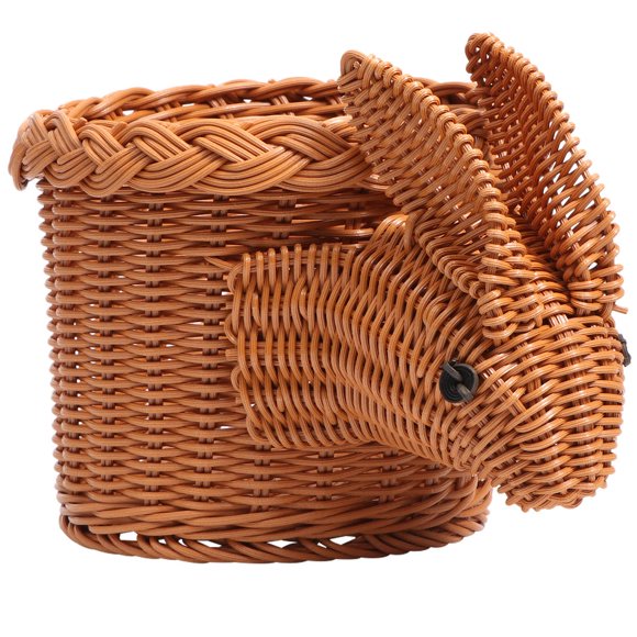 OUNONA Fruit Basket Creative Basket Design Snack Basket Child Baby 20X20CM