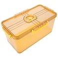 thumbnail image 1 of OUNONA  Fruit Containers For Fridge Bread Storage Airtight Loaf Breadbox Yellow, 1 of 8