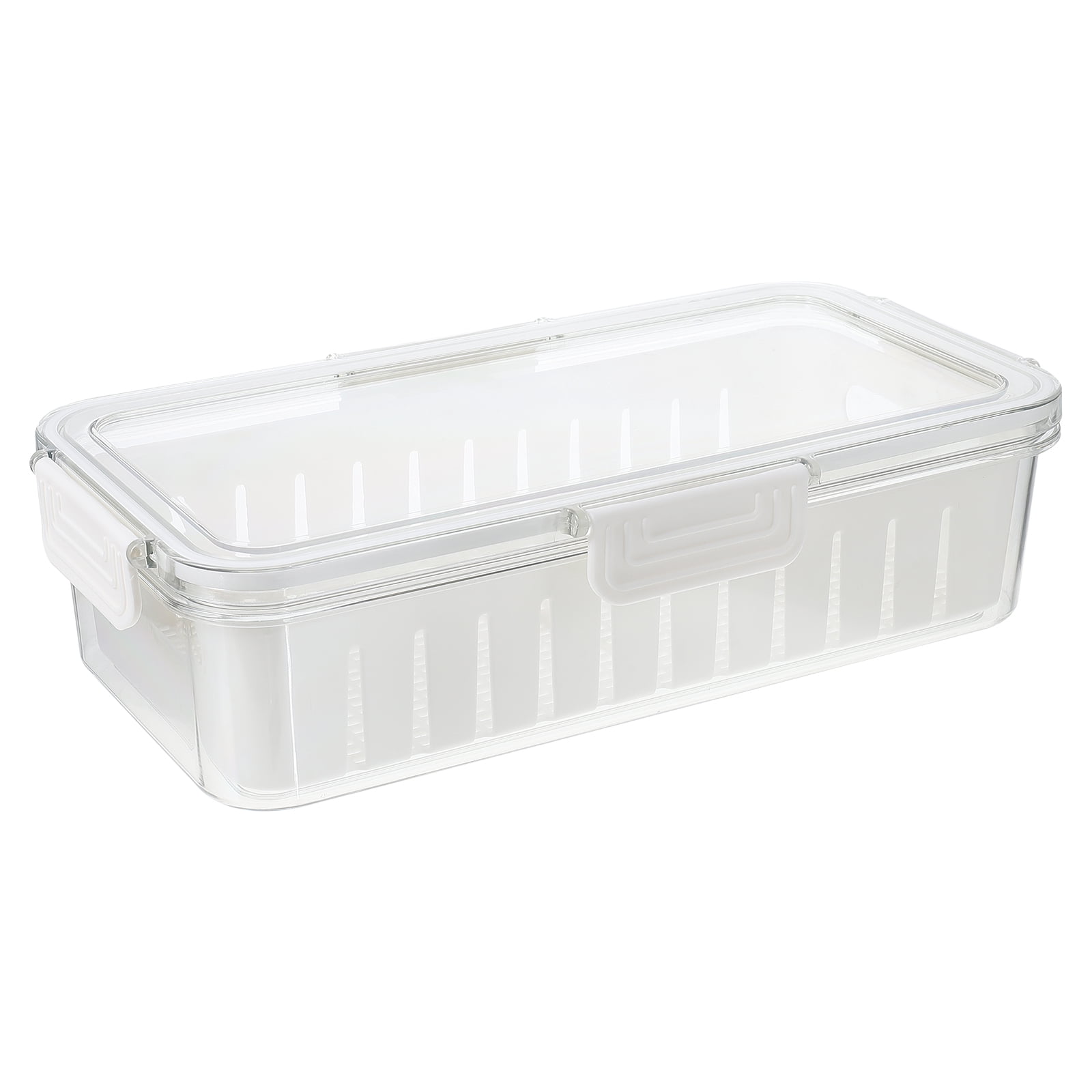 OUNONA Fruit Vegetable and Crisper Kitchen Drainer Container ...