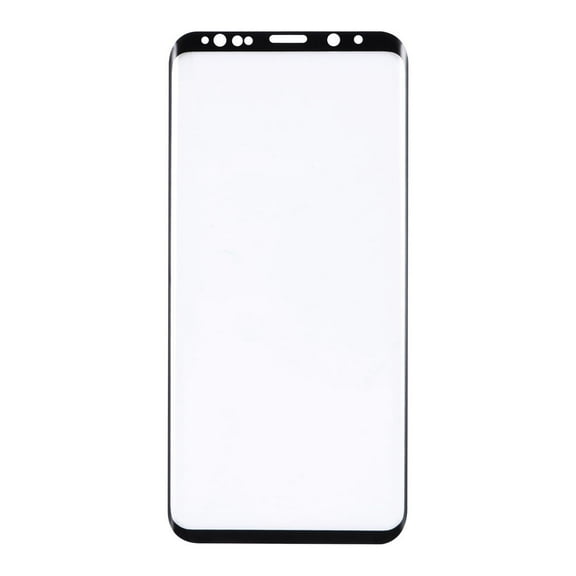 OUNONA Black Tempered Glass Screen Protector for Curved Phones Anti-Scratch Ultra-Thin