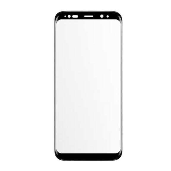 OUNONA Full Coverage Tempered Glass Screen Protector for Curved Mobile Phones Compatible with Samsung S8 Arc Screen