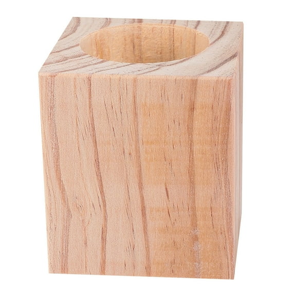 OUNONA Solid Pine Wood Table Risers for Comfortable Furniture Lifting