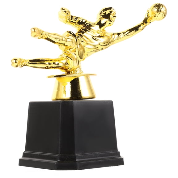 OUNONA Gold Plastic Trophies Kids Award Cup Small Trophy Cups for Sports Competitions Parties Celebrations School Events Birthday Prize